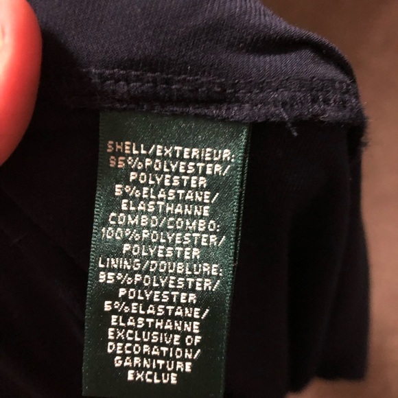 Ralph Lauren Evening Collection Navy Gown - Picture 4 of 4